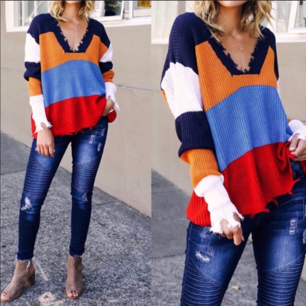NEW‼️MULTI COLOR COZY - sweater